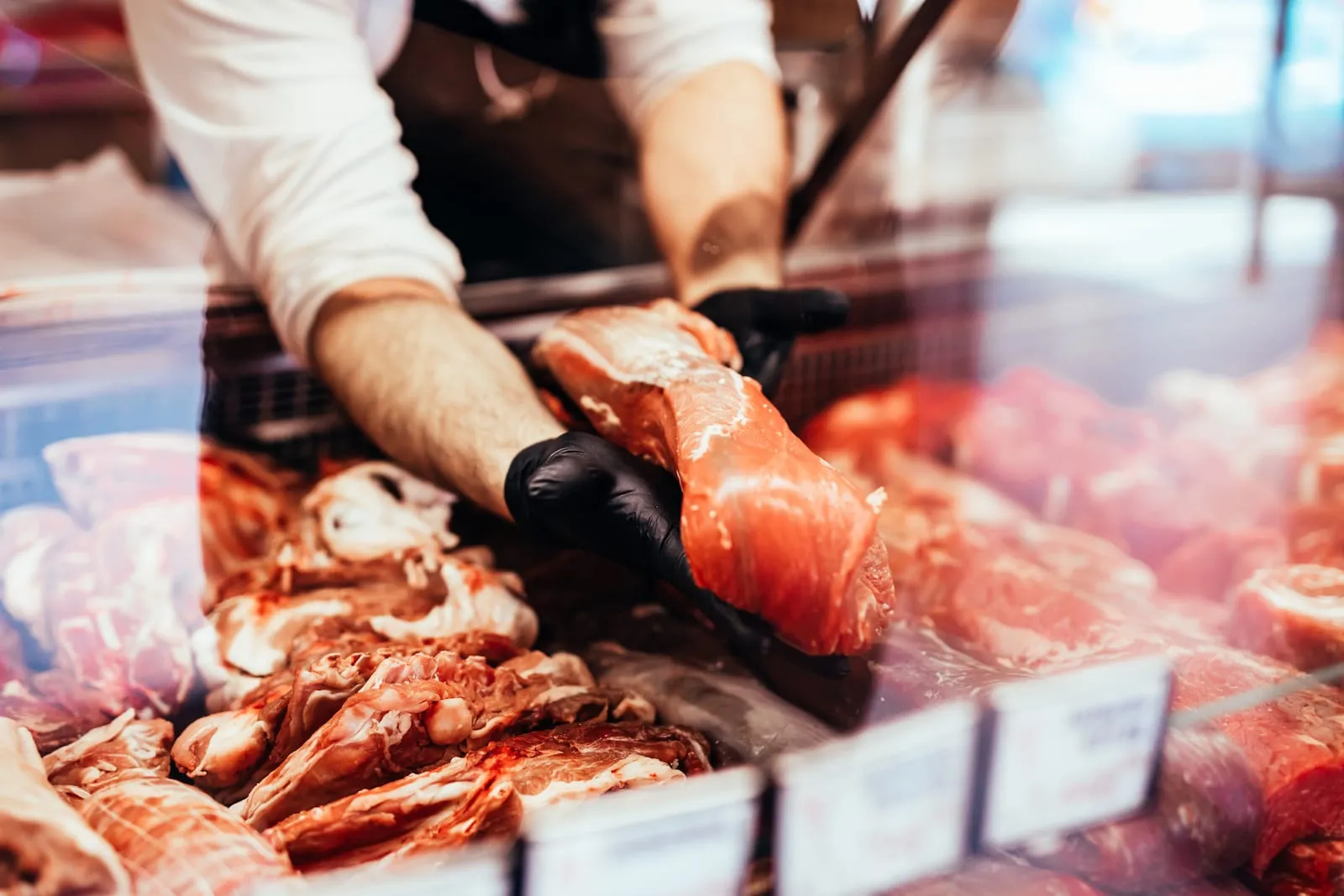 Butcher's counter