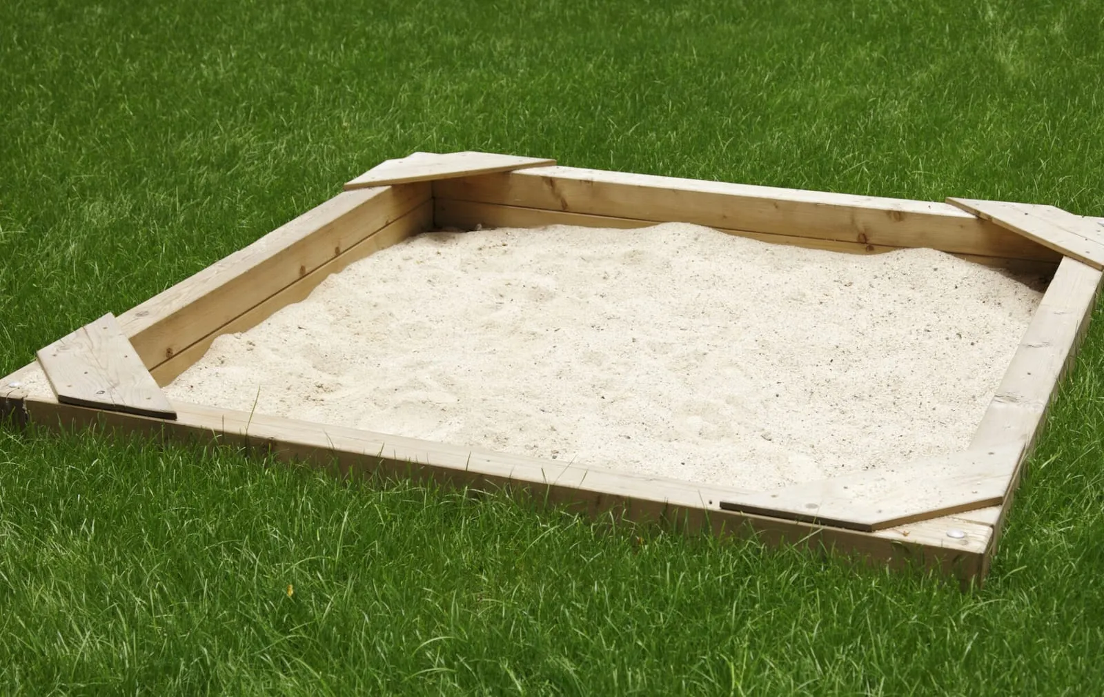 Example of a rabbit sandpit